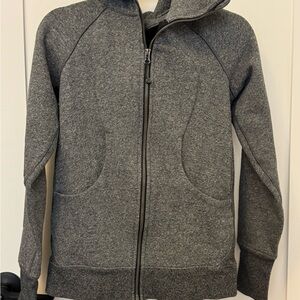 lululemon athletica Gray Hoodie Jacket